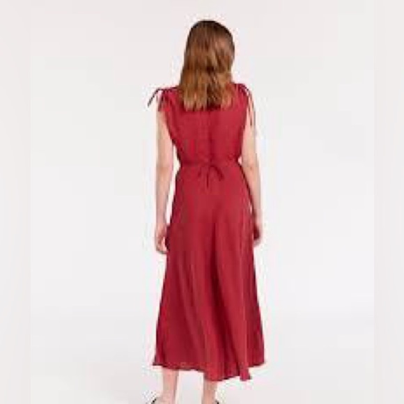 Ines de La Fressange Amber Dress in Raspberry EU 36 - Picture 4 of 16